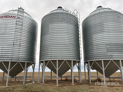 Behlen +/- 3500 bu 4 Ring Hopper Trémie à grains