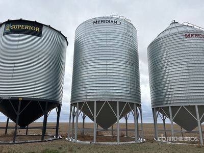 Meridian +/- 5000 bu 5 Ring Hopper Trémie à grains