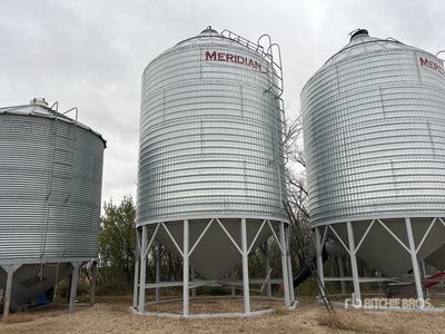 Meridian +/- 3500 bu 4 Ring Hopper Trémie à grains