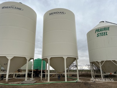 Meridian M1620 4 Ring Fertilizer Hopper Trémie à grains