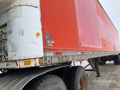 1988 Trailmobile 48 ft x 102 in T/A Geschlossene Anhänger