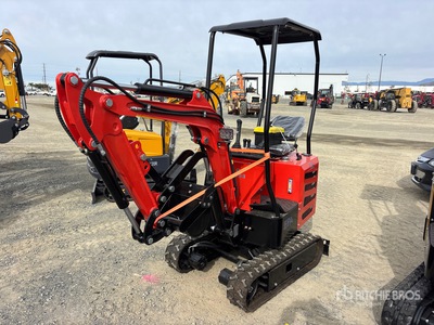 ROMAX BDE12 Tracked Excavator (Unused)