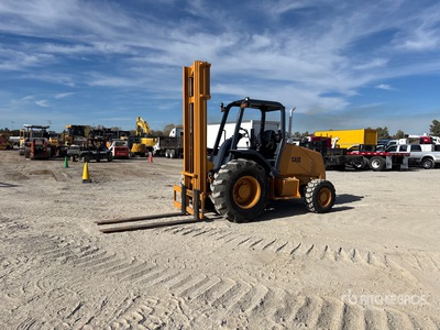 Case 580G 8000 lb 4x4 Rough Terrain Forklift