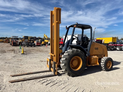 Case 580G 8000 lb 4x4 Carrello elevatore fuoristrada