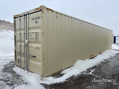 2025 40 ft High Cube Storage Container