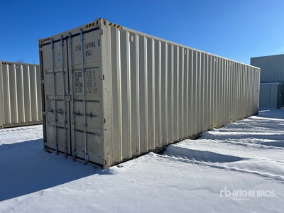 2025 40 ft High Cube Contenedor de almacenamiento