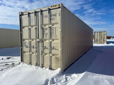 2025 40 ft High Cube Storage Container