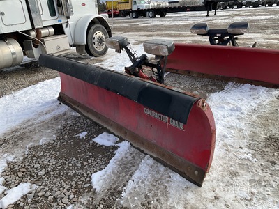 Western 10 ft power angle トラック プラウ - Fits Truck