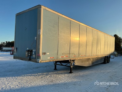 2008 Wabash 53 ft x 102 in T/A Van Trailer