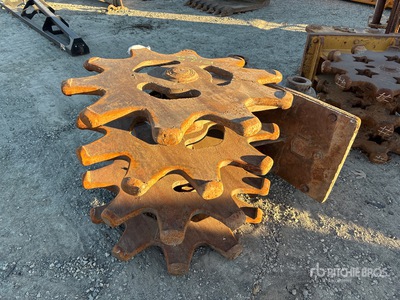 32 in Rueda de compactacion para excavadora