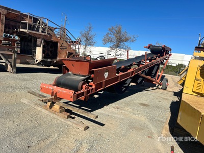 Extec PC18 24 in x 58 ft Portable Conveyor