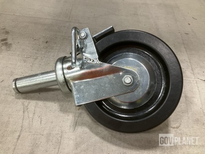 (12) Lynn Electronics 88-0-TPR-CB-SCAFFOLD Swivel Casters
