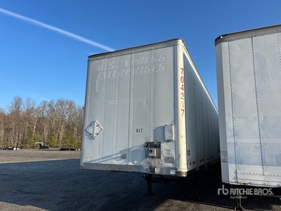 2007 Wabash 53 ft x 102 in T/A Van Trailer