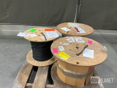 (2) Rolls of Electrical Cable & (498') of Radio Frequency Cable