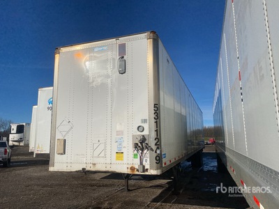 2012 Stoughton ZGPVW-535T 53 ft T/A Van Trailer