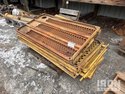 Quantity of (8) Cat 992 Metal Covers - Fits Cat 992