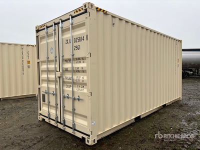 2025 20 ft High Cube Storage Container