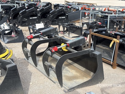 All-Star 72 in E-Series Skid Steer Grapple Bucket (Unused)