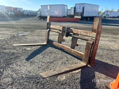 JRB WA380/400-5L 58 in Q/C Fourches pour chargeuses sur pneus - Fits Komatsu WA380-7