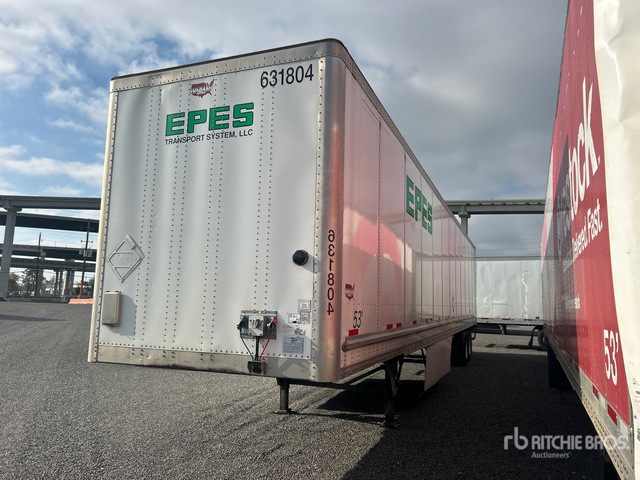 2022 Wabash DVCVHPC 53 ft x 102 in T/A Van Trailer