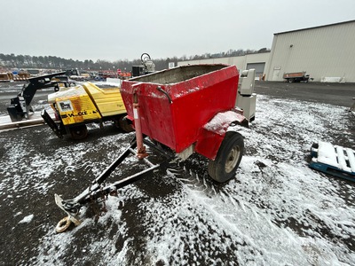 Custom Built Portable Concrete Hopper Varios remolque