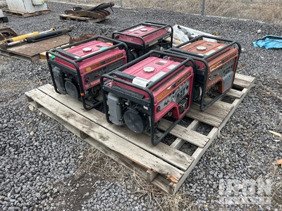 Quantity of (4) Honda Draagbare generatorset