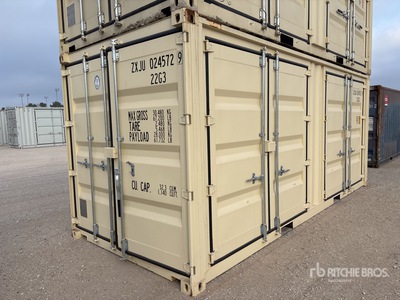 20 ft Standard Multi-Door Storage Container