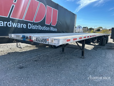 2008 Transcraft 53 ft T/A Flatbed Trailer