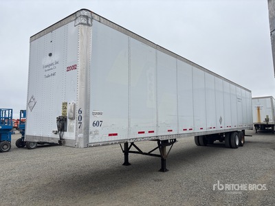 2009 Wabash 53 ft x 102 in T/A Van Trailer