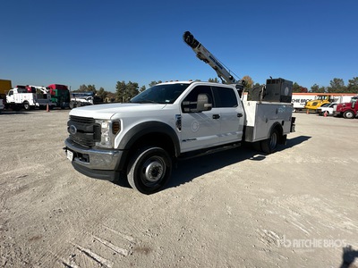 2019 Ford F-450 XL 4x4 Crew Cab Service Truck