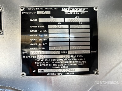 2020 Reitnouer 53 ft Tri/A Step Deck Trailer