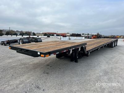 2008 Transcraft DTL-3000 F3 53 ft Tri/A Single Drop Semi aanhanger