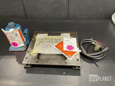 (10) Cable Assemblies, (1) Hydraulic Jack, (1) Mounting Tray & Assorted Items