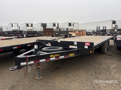 2020 Big Tex 14OA20BK-8SIR 20 ft T/A Plant Trailer