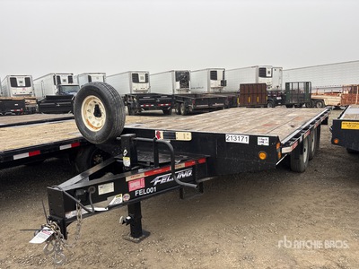 2021 Felling FT-14-2 16 ft T/A Equipment Trailer