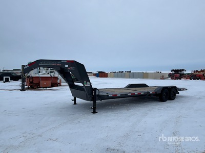 2025 Horizon H87 25 ft T/A Gooseneck Przyczepa do sprzętu