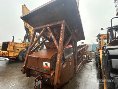 2009 Westec 70 in x 110 ft Portable Telescopic Radial Stacking Conveyor