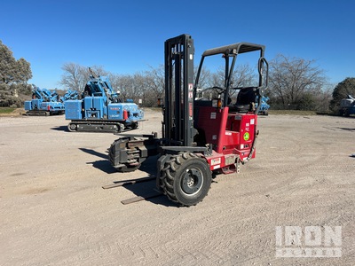 2018 Moffett M8 55.4 5500 lb 3x3 Truck Mounted Forklift