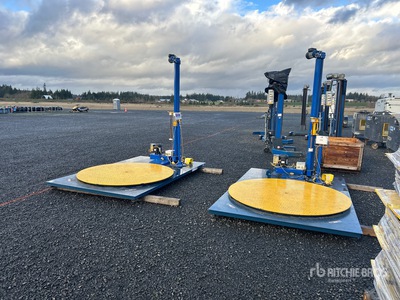 Quantity of (2) Electric Pallet Wrappers Divers - Magasin, entrepôt, consommateur
