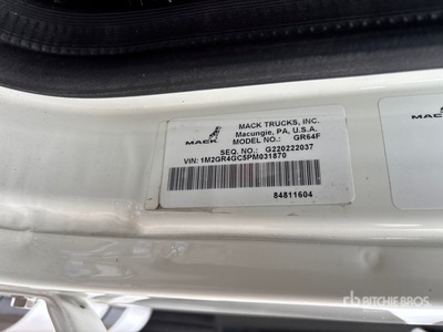 2023 Mack Granite 8x4 4-Achs Kipper-Lkw