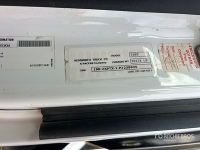 2023 Kenworth T880 8x4 Tipper Truck