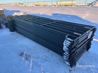 Quantity of (24) 2025 BYT PNL166 16 ft x 5 ft 6 in Panel para ganado (Unused)