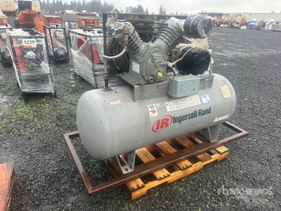 Ingersoll Rand 35 cfm Skid-Mounted 120 gal Shop Luftkompressor