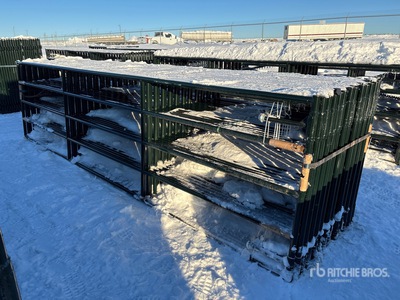 Quantity of (24) 2025 BYT MRG16 16 ft Steel Ranch Puerta de ganado (Unused)