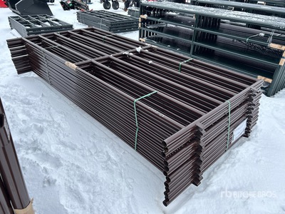 Quantity of (12) 2025 BYT HDALYPNL12 12 ft Alley Panel para ganado (Unused)