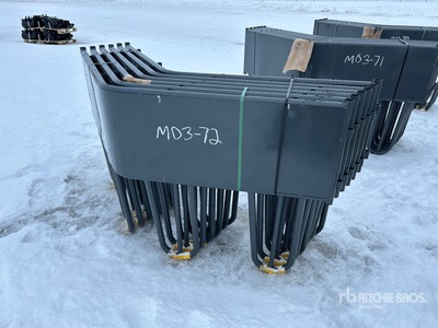 Quantity of (2) 2025 BYT HDTBF45 HD Tombstone Bale 家畜用フィーダー (Unused)