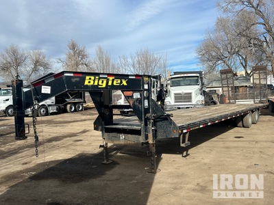 2012 Big Tex 22GN-35 35 ft T/A Gooseneck Equipment Trailer