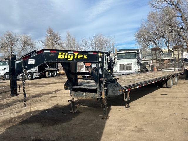 2012 Big Tex 22GN-35 35 ft T/A Gooseneck Equipment Trailer