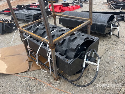 Ruota compattatrice per mini pala