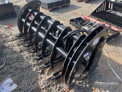 GIYI CLG72 72 in Grappin pour chargeuse à différentiel